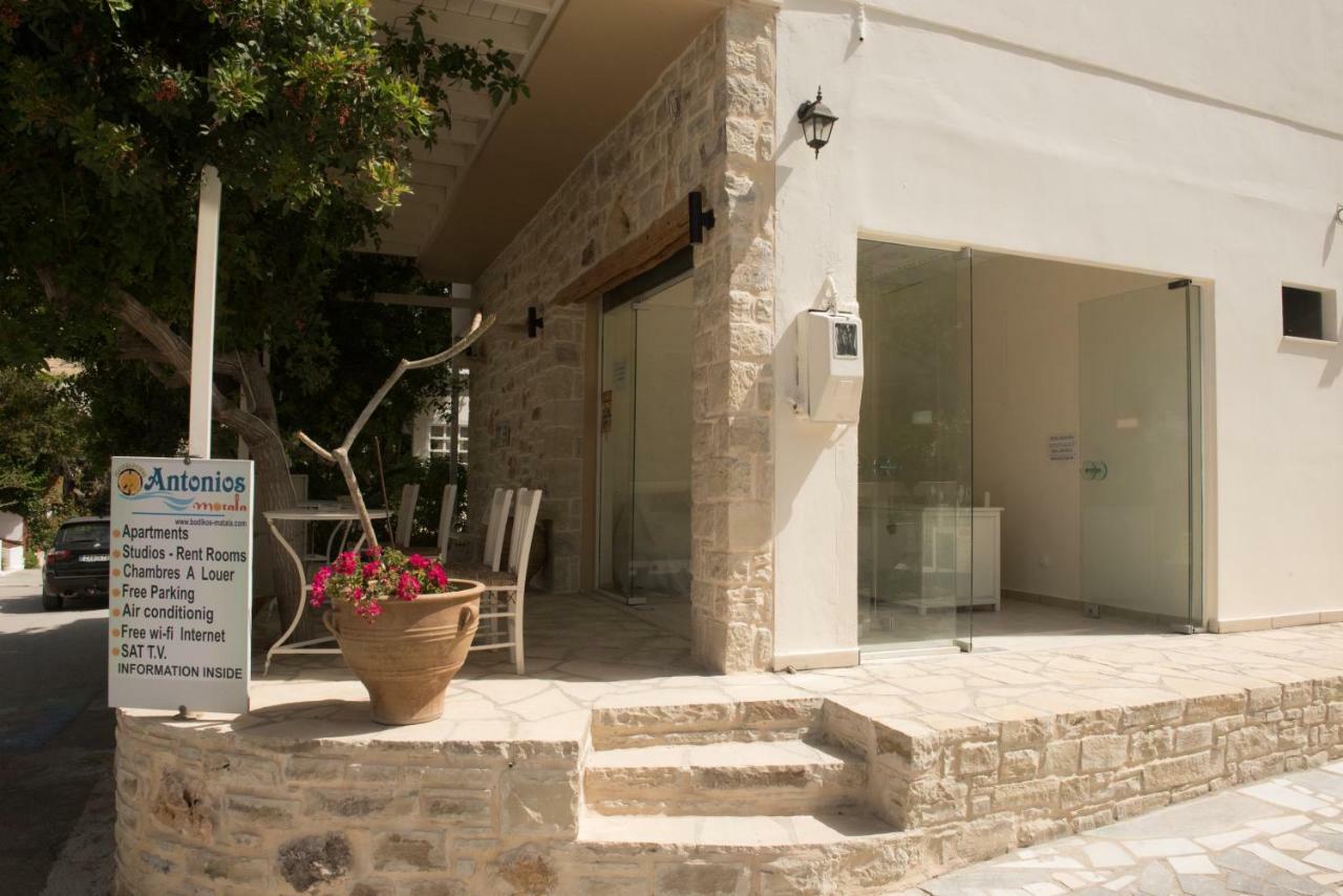 Antonios 1 Apartment มาตาลา ภายนอก รูปภาพ